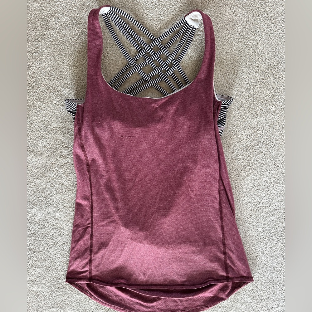 Lululemon Tank Top with Racerback and Scoop Neckline